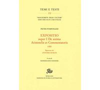 Expositio super primo «De anima Aristotelis et commentatoris» (1503) riportata da Antonio Surian