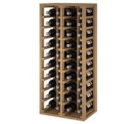 Expovinalia ex2034 Portabottiglie Realizzato, Legno, Marrone, 44 x 32 x 105 cm