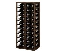 Expovinalia Portabottiglie in legno per 40 bottiglie di vino, 4 moduli, mobile, tipo wine rack 105 x 44 x 32 cm