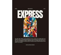 Express | Creative Writing Notebook | 120 Lined pages: A launchpad for your imagination