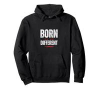 Express Your Uniqueness - Born to be Different' Felpa con Cappuccio