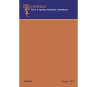Expressio. Rivista di linguistica, letteratura e comunicazione (2017). Vol. 1