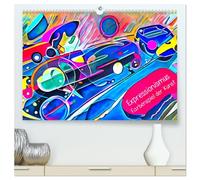 Expressionismus - Farbenspiel der Kunst (hochwertiger Premium Wandkalender 2026 DIN A2 quer), Kunstdruck in Hochglanz: Die Kunst der ausdruckstarken und bunten Farben verzaubern im Expressionismus