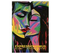 EXPRESSIONISMUS Neu Erleben Ein KI-Kunstkalender (Wandkalender 2026 DIN A3 hoch), CALVENDO Monatskalender: Dieser Kalender läßt Gefühl und Stil des Expressionismus mit Hilfe von KI neu erleben.