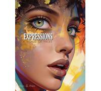 Expressions: A World of Faces: Creative Cut & Collage Ephemera Book for Art Journaling, Junk Journaling, Scrapbooking, Mixed Media Projects, Card Making and All Paper Crafts