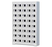 exproyzk Armadietto portacellulare, armadietto portacellulare con serratura e chiavi per ufficio, aula, palestra(40 Slots)