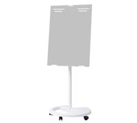 exproyzk Lavagna mobile Cavalletto da tavolo Cavalletto cancellabile a secco Lavagna magnetica portatile cancellabile a secco per ufficio, studio dal vivo(Grey,70x100cm)