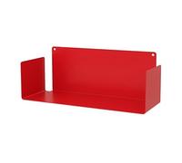 exproyzk Mensole galleggianti in metallo - Librerie - Mensola decorativa da parete in acciaio per bagno, cucina, soggiorno, negozi al dettaglio(Red,80x20x20cm)
