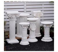 exproyzk Piedistallo a Colonna Romana, Pilastro da Giardino Classico, Portafiori Scultura Decorativa a Colonna per la casa, Decorazioni per Matrimoni e Feste(1073)
