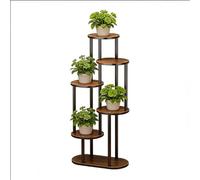 exproyzk Portapiante da Interno - Scaffale A più Livelli da Pavimento, Supporto Angolare per Piante in Vaso, Fiori, Piante Grasse E Oggetti Decorativi; Ideale per Casa(71.5x100cm)