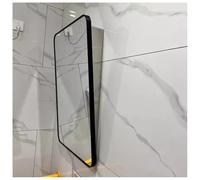 exproyzk Specchio Basculante da Parete per disabili Specchio da Bagno in Acciaio Inox Specchio da Bagno accessibile(35.4"x 23.6")
