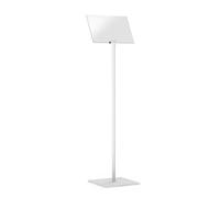 exproyzk Supporto per cartelli per poster, resistente supporto per esposizione, supporto per cartellone pubblicitario (bianco)