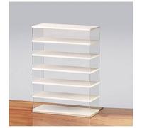 exproyzk Supporto per tastiera per desktop Scatola espositiva per tastiera in acrilico, Supporto antipolvere per tastiera e mouse da gioco per ufficio, casa, scuola(6-Tier)