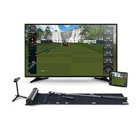 ExPutt EX500D Pro Golf Putting Simulator, simulatore di golf domestico, perfetto per mettere swing sempre e ovunque, nero