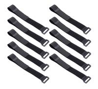 EXQIOUR 10 fascette di fissaggio in nylon estendono la cinghia di fissaggio riutilizzabile gestioni organizzatori regolabili estendere il cavo di fissaggio