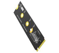 EXQIOUR Adattatore efficiente da NVME a SFF 8612 2280 che supporta il trasferimento veloce dei dati PCIe4.0 e l'aggiornamento dell'unità NVMe