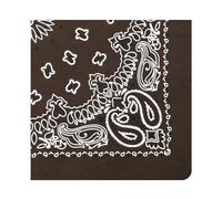 EXQIOUR Bandane alla moda Unisex Quadrato Foulard Casual Wear Fazzoletto per Ciclismo Viaggi Viaggi Campeggio Foulard, Caff, Taglia unica