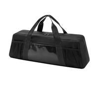 EXQIOUR Borsa multifunzionale per il trasporto di utensili da barbecue con divisori interni per una gestione efficiente dello spazio all'aperto pasto barbecue strumento Shipper