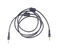 EXQIOUR Cavo lungo 3,5 mm maschio per non interferire cavo flessibile uso generale musica per casa e dispositivi al cavo