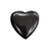 EXQIOUR Delicato ciondolo a forma di cuore per collana e gioielli con struttura in pietra, adatto per la progettazione di gioielli e accessori di cristallo, Misura unica, come descritto, come