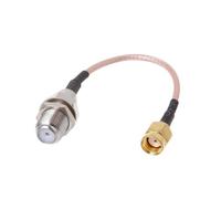 EXQIOUR Maschio di RP SMA ai cavi dell'Assemblea dell'adattatore del cavo RG316 RP SMA-F del connettore femminile di F
