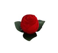 EXQIOUR Scatola di fiori rossi orecchini scatola di fiori esposizione d'imballaggio dei monili per il caso per il matrimonio di fidanzamento scatole di deco di San Valentino per il regalo