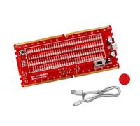 EXQIOUR Tester avanzato per slot di memoria DDR5 con display a LED Tester di risposta rapida e strumento diagnostico di compatibilità USB