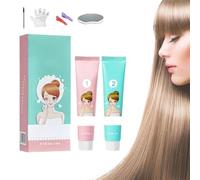 EXQST Ammorbidente proteico per la correzione della Frangia Correzione proteica Crema stirante per Capelli Senza Clip Ammorbidente proteico e balsamo Profondo per Tutti i Tipi di Capelli