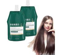 EXQST Crema riparatrice per Capelli bruciati alla cheratina Nutriente e condizionante Balsamo Profondo Senza risciacquo Maschera idratante e levigante per Capelli alle proteine