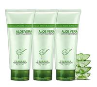 EXQST Miracle Aloe Vera Peeling Gel, lenisce, lascia la pelle luminosa, idrata e ripara la formula, gel di aloe vera biologico naturale - non scrub