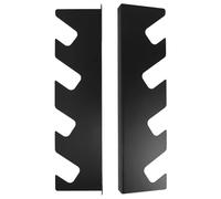 EXQUIMEUBLE 1 Paio Portaoggetti Da Parete Supporto Per Bilanciere Da Parete Supporto Per Skateboard Rastrelliera Per Manubri Supporto Da Parete Per Skate Deck Black Ferro Da Stiro