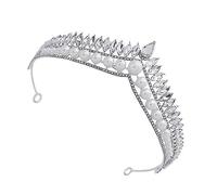 EXQUIMEUBLE 1 Pz Tiara per Sposa Cerchietto Nuziale Accessorio per Matrimonio e Feste Decorazione per Stile