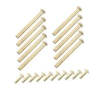 EXQUIMEUBLE 10sets Kit di Riparazione Professionale per Ventagli Pieghevoli di Rivetti Metallici per Ventagli con Albero di Ricambio Accessori Decorativi Compatibile con Diversi Modelli