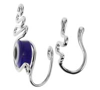 EXQUIMEUBLE 2 Pezzi Anello Al Naso Con Occhio Del Diavolo Accessori Per Il Naso Per Le Donne Gioielli Per Il Corpo Stringinaso Per Uomo Naselli Finti Acciaio Inossidabile