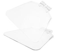 EXQUIMEUBLE 2 Pezzi Visiera Protettiva in Plastica per Utensili Elettrici, Copertura Trasparente per Occhi Facile da Installare, Protezione Sicura per Postazioni di Lavoro