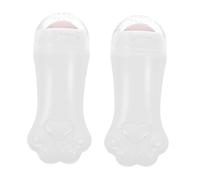EXQUIMEUBLE 2pezzi Cat Paw Face Massage Rollers Cute Skincare Tools for Women Gentle Facial Massage Rollers for All Skin Types Material Reduces and Wrinkles