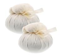 EXQUIMEUBLE 2pezzi Palline Per Terapia Alle Erbe Tailandesi Da Palle Per Pediluvio Per Punti Trigger Prodotto Di Salute Naturale Cinese Borsa Corda Inclusa