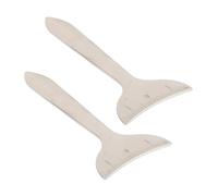 EXQUIMEUBLE 2pezzi Righello in Acciaio Per Misurazione Palpebra e Oculare Strumento Per Occhi e Valutazione Borse Gli Occhi