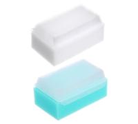 EXQUIMEUBLE 2pezzi Spazzola Sensoriale Per Bagno e Massaggio Neonatale Setole Morbide Per Della Del Ragazzo Ragazza e Terapia Di Stimolazione Tattile Colori