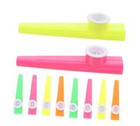 EXQUIMEUBLE 36 Pezzi Kazoo Colorato per Strumenti Musicali Leggera e Facile da Usare per Scuole Nidi e Feste Strumento Creativo per Sviluppare Interesse Musicale Nei Musicisti