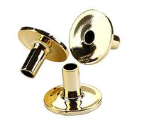 EXQUIMEUBLE 3pezzi Maniche Sostitutive Per Supporto Batteria Accessori Per Percussione Con Placcatura Elegante Compatibili Con Vari Modelli Di Batteria