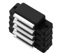 EXQUIMEUBLE 4 Pezzi Chiusure Magnetiche per Armadietti e Cappe Aspiranti Installazione Facile Compatibili con Marche Materiali Resistenti e Design Moderno