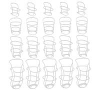 EXQUIMEUBLE 40pezzi Rete Di Sospensione Per Bottiglie Infusione Supporto Per Flaconi Salini Di Diverse Accessorio Per Stand Da Infusione