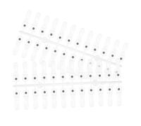 EXQUIMEUBLE 48 Pezzi Nail Polish Palette Magnetic Display Chart For Beginners Quick Detach And Replace Portable Nail Gel Color Sample Stick For DIY Manicure