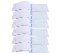 EXQUIMEUBLE 6 Pezzi Blocco Note per Ordini Ristorante Verde in Carta Design Chiaro, Compatibile Tutti i Ristoranti, per Fastfood e Operazioni di Ristorazione