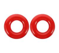 EXQUIMEUBLE Anelli da Allenamento per Golf in Ferro Peso Rotondo, Set da 2 Pezzi, Migliorano Forza e Controllo dello Swing, Accessori per Esercizi Golfisti, Portatili e Facili da Usare