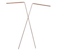 EXQUIMEUBLE Bacchetta da Rabdomante in Metallo Resistente 2 Pezzi, Strumento di Divinazione Portatile per Esplorazione Paranormale e Ricerca Energetica, Bastoncini Professionali per Caccia