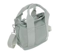 EXQUIMEUBLE Borsa Tote in Tela Verde Chiaro Scomparti, Versatile e Pratica per Back To School Party e Uso Quotidiano, Capiente di Semplice Stile