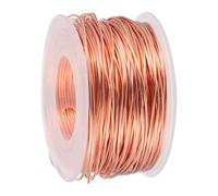 EXQUIMEUBLE Copper Wire Roll 40m Filo di Rame per Craft Making and Gardening, Sturdy Construction, for Electroculture Gardening and Plants