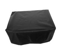 EXQUIMEUBLE Custodia Nera Per Giradischi Copertura e Antipolvere Per Grammofono in Vinile Protezione Adatta Per Dischi in Movimento